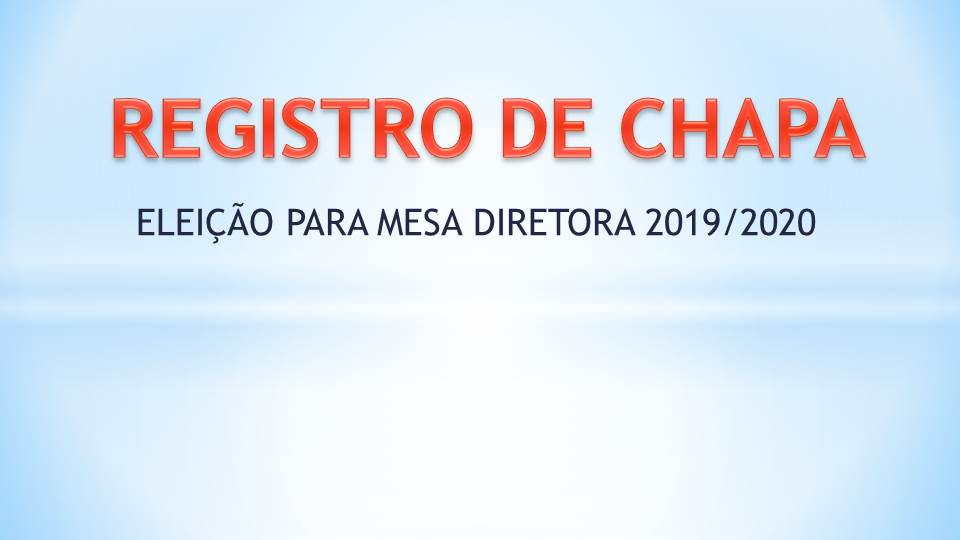 REGISTRO DE CHAPAS