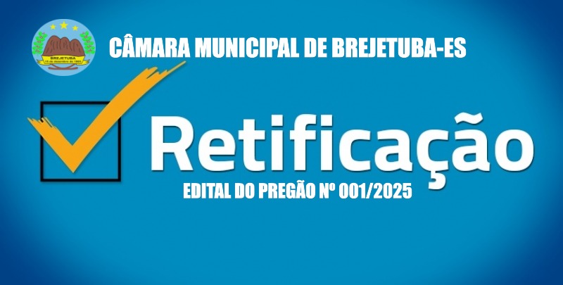 ERRATA Nº 002/2025 - PREGÃO CMB Nº 001/2025